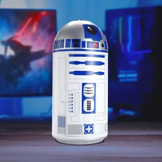 Ukonic Star Wars R2D2 Mini-Kühlschrank 4,5 l 45,72 cm hoch Blau/Silber