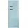 15632 T Retro-Kühl-Gefrierkombination (206 l, 1440 mm hoch, Blau)