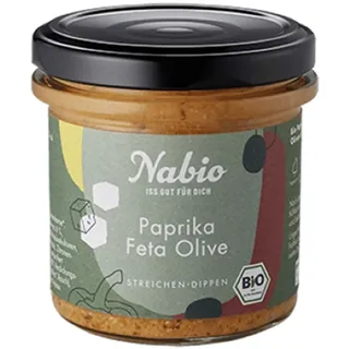 NAbio Paprika Feta Olive Aufstrich bio