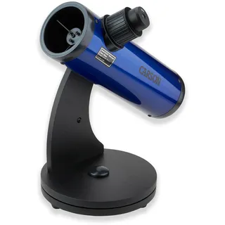 Carson SkySeeker Newton Reflektor Teleskop mit Dobson-Halterung Vergrößerung 15x - 37,5x