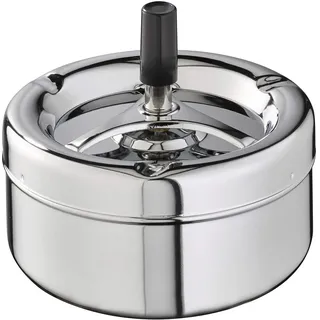 APS KLASSIKER Aschenbecher silber,