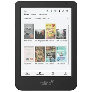 Tolino shine color eBook-Reader 15,2 cm (6 Zoll) Schwarz