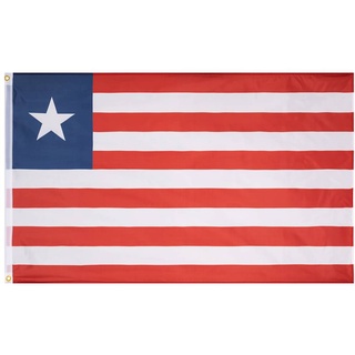 Liberia MUWO "Nations Together" Flagge 90x150cm-Größe:Einheitsgröße