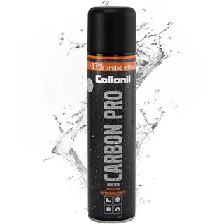 Collonil Carbon Pro Imprägnierspray – 400 ml - High-Tech Schutz für Schuhe, Jacken, Zelt und Cabrio Verdeck - fluorfreie Imprägnierung für Leder, vegane Materialien & Textilien – Made in Germany