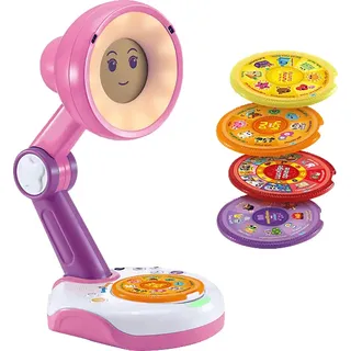 Vtech Funny Sunny, die interaktive Lampen-Freundin pink Lampenfreundin, Mehrfarbig