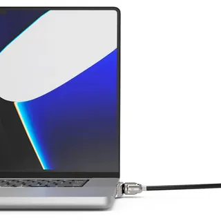 COMPULOCKS MacBook Pro 14 M1 M2 Lock Adapter With Key Lock - Sicherheitsschlossadapter - mit Schließzylinder - für Ap"