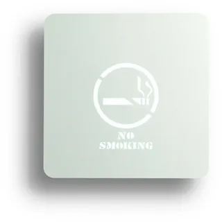 Sign AP80 No Smoking Ideal Lux Wand Signal Hell Nicht Rauchen