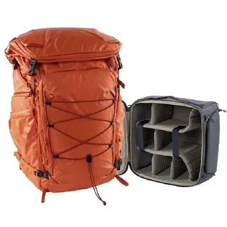 PGYTECH OnePro Flex Backpack 40L + Camera Insert M (Kamera Schultertasche, 40 l), Kameratasche, Orange