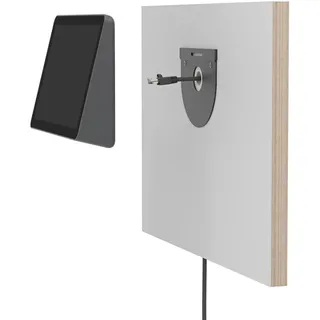 Logitech Tap Wandhalterung mit Kabelmanagement mit für Logitech Tap und Tap IP Touch-Controller