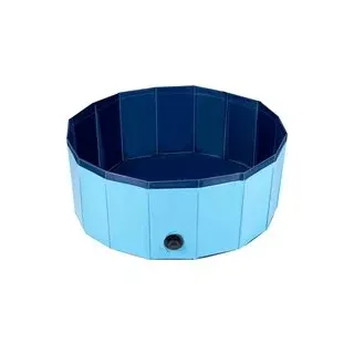 Pet Comfort Hundepool blau PVC B/H/L: ca. 80x30x80 cm - Blau