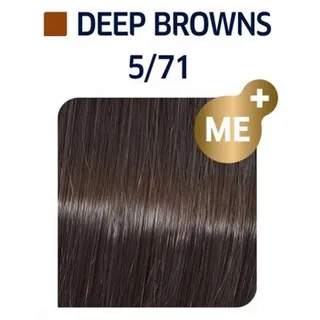 Wella Koleston Perfect Me+ Deep Browns 5/71 hellbraun braun-asch 60 ml