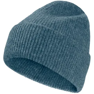 Jack Wolfskin Fuzzy Beanie Mütze Aluminium Blue S