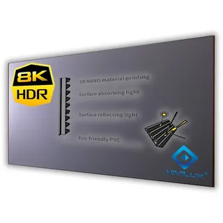 HiViLux 16:9 UST Zero Rahmenleinwand ALR/CLR HiViPrism Cinema HDR Rahmenleinwand (UST CLR) 244 cm