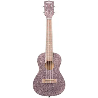 KALA KA-SPRK-PINK - Sparkle Series Pink Champagne Concert Ukulele, with Bag (UB-C)