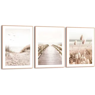 Bilder-Set BEACH COAST - bunt