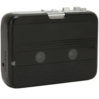 Bluetooth Kassettenspieler mit Kopfhörer, Stereo Retro Auto Reverse Tragbarer Drahtloser FM Kassettenspieler für Reisen, Walkman Kassettenspieler