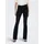 Blush Flared Fit Jeans in Schwarz-L-L30