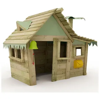 Wickey Spielhaus Casita mit Holzdach Grün