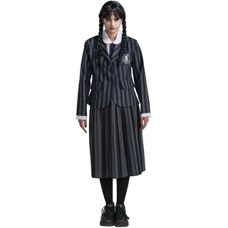 Chaks Wednesday Kostüm Schuluniform Damen Gr. L