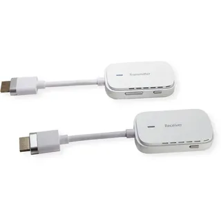 Value Wireless HDMI A/V System 20 m Weiß