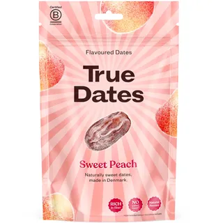 SPECIALS True Dates - Sweet Peach | natürlich aromatisierte Datteln | Pfirsich | 100 g