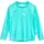 UV-Schutz Bade-Shirt Langarm Türkis 134/140