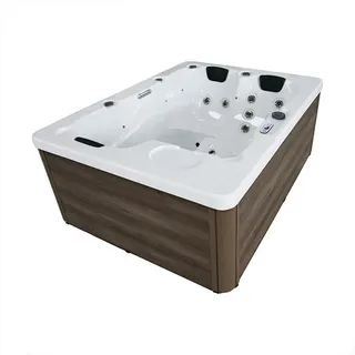 Home Deluxe Outdoor, Braun, Kunststoff, 160x80x210 cm, Freizeit, Pools und Wasserspaß, Whirlpools