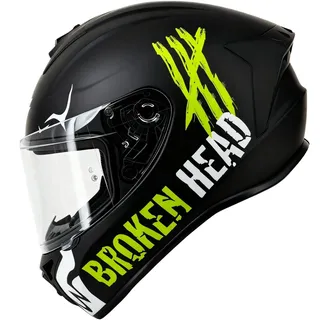 Broken Head Adrenalin Therapy 4X Schwarz-Weiß Matt XS (53-54 cm)