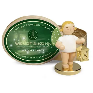 Wendt & Kühn Weggefährte Engel mit Laterne Goldedition