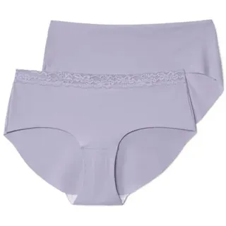 Tchibo - 2 Magic-Cut-Pantys - Lila - Gr.: S - lila - S 36/38