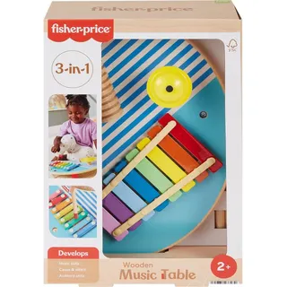 Fisher-Price Holz-Musiktisch mit 3