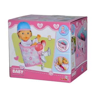 Simba Puppenfahrradsitz New Born Baby rosa 105560018