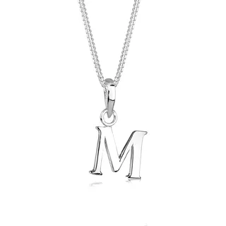 Elli Halskette Buchstabe M 925 Sterling Silber