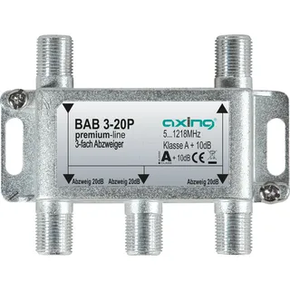 axing/skt Axing BAB 3-20P Kabel-TV Abzweiger 3-fach 5 - 1218MHz