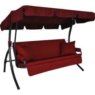 Design Joy bordeaux 3-Sitzer