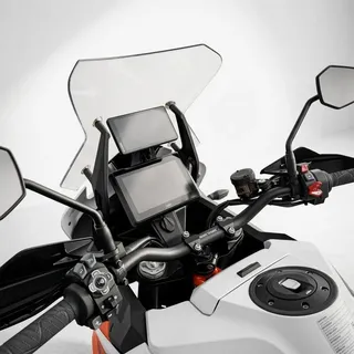 Motorrad Navigationshalterung Halterung für KTM 1290 Super Adventure S R 2022-2024 Kompatibel mit Garmin Zumo XT XT2 XT3 GPS Halterung