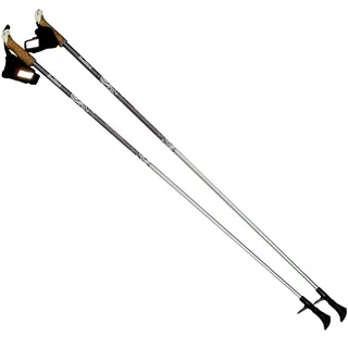 Carbon Nordic Walking Stöcke 1 Paar Made in Finland - Farbe: Graphite - Länge 130 cm