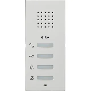 Gira Wohnungsstation AP 1250 27 reinweiß seidenmatt