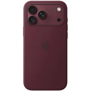 Apple iPhone 18 Pro Max Silikon Case mit MagSafe Burgunder