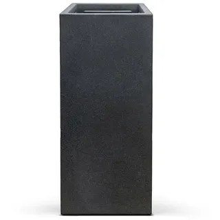 Spetebo Kubus Ø 30 x 80 cm Anthrazit