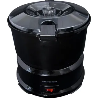 Gastronoma Kartoffelschäler mit Salatschleuder 18220001 Schwarz