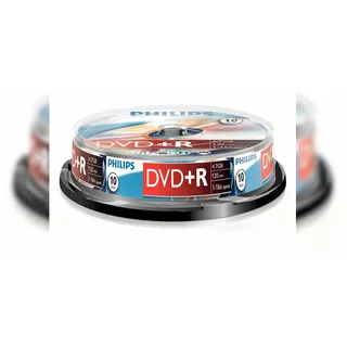 Philips DVD+R 4,7GB 16x 10er Spindel