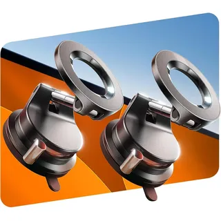 Lisen 2er-pack Für Magsafe Autohalterung, Magnetische Handyhalterung Fürs Auto, Starke Magnetische Autohalterung, 40 Kg Saugnapf-handyhalterung, Geschenkidee: Handyhalterung Für Ihr Auto, Passend Für