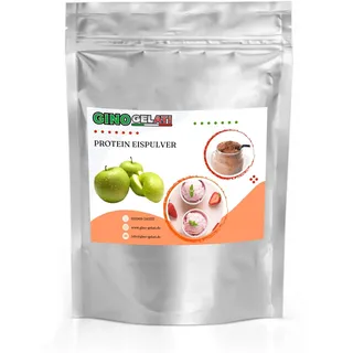 Gino Gelati Proteineis Pulver mit fruchtigem Geschmack, verschiedene Varianten, Exotisches Eispulver, schnelle und einfache Zubereitung, ohne Eismaschine möglich (333 g, Apfel)