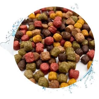 Warnick's Fischfutter Koifutter 10-Sorten-Mix 6 mm - 5 Liter