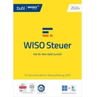 WISO Steuer 2024 Einkommensteuer Download Lizenz Key Code per EMAIL SOFORT 2023