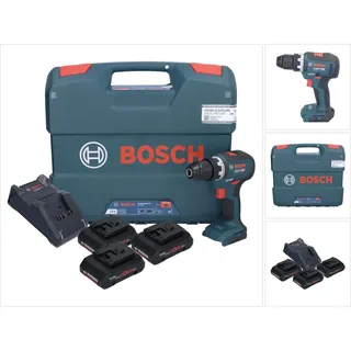 Bosch GSR 18V-55 Professional inkl. Koffer + 3 x 4 Ah 0615A5002P