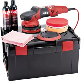 Flex Flex, - Exzenterpoliermaschine XFE 7-15 150 Schleif Set