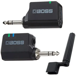 Boss WL-20 Wireless Funk-System für Gitarre + keepdrum universal Saitenkurbel