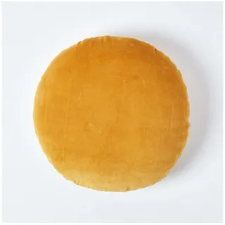 Homescapes Kissenbezug Homescapes 40 x 40 cm Gelb